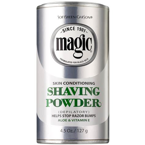 Magic shaving powder smell